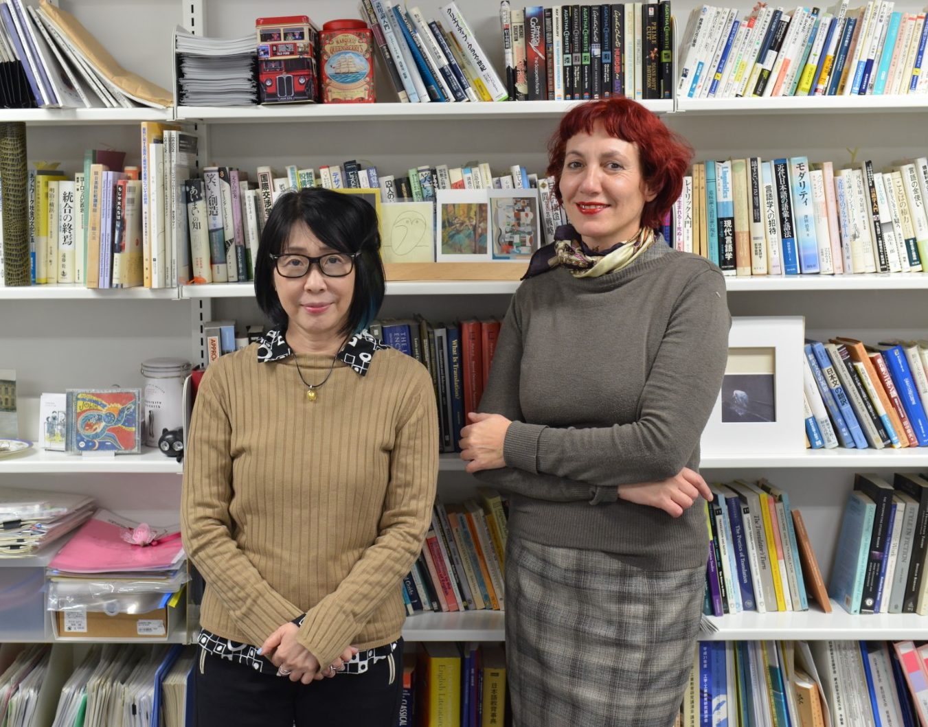 Professors Lisy (left) and Fujii (right).