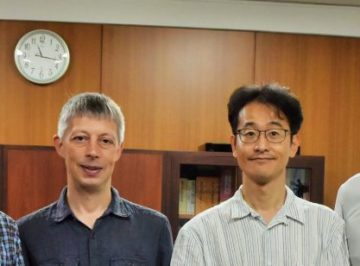 Dr.Frank Uhlmann and Dr.Tsubouchi assigned to the IIR