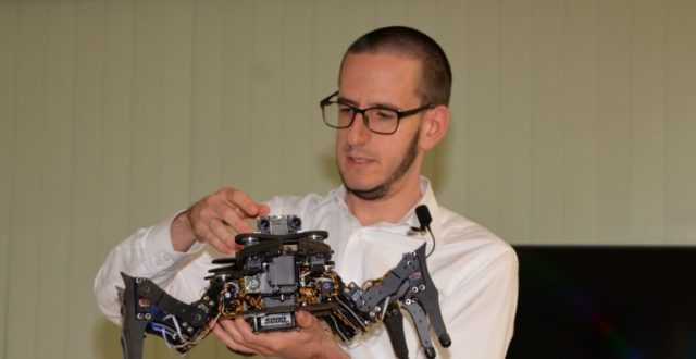 Six-legged robots get closer to nature
