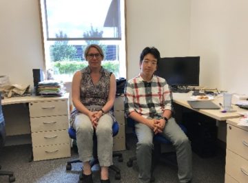 Mr. Hiroaki Yamada arrived back from University of Cambridge