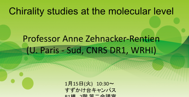 WRHI Open Seminar, held on 15 January