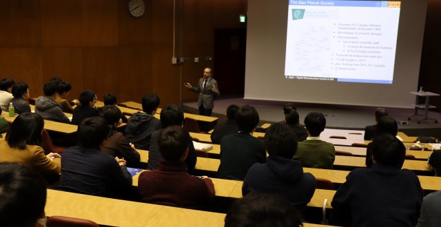 Invitation Seminar was held by Dr. Jägle, WRHI specially appointed associate professor