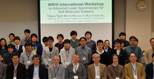 “WRHI International Workshop on Advanced Laser Spectroscopy for Soft Molecular Systems”was held on 30, November