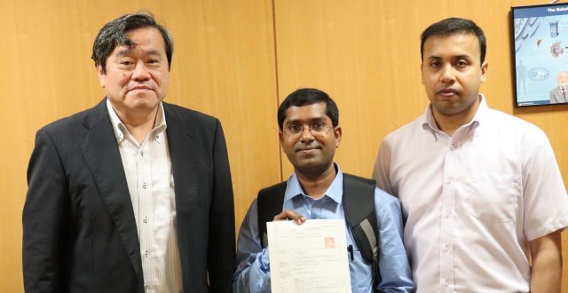 Dr. Manas Bhunia assigned to IIR as Specially Appointed Assistant Professor