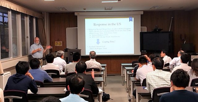 Prof. Ronald G. Ballinger gave a talk in the Colloquium at the Laboratory for Advanced Nuclear Energy