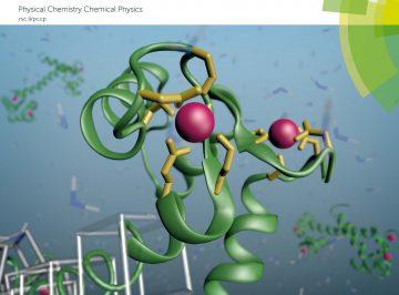 【Research Paper】appeared on the front cover of Phys.Chem.Chem.Phys.  (WRHI: Dr. Satoru Tsushima)