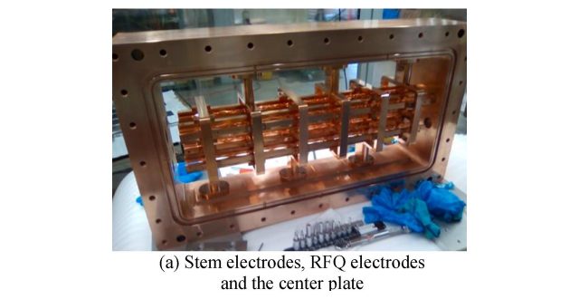 Development of four-beam IH-RFQ linear accelerator