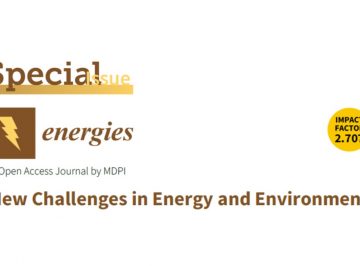 New Challenges in Energy and Environment（Guest Editor)