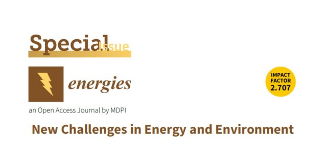 New Challenges in Energy and Environment（Guest Editor)