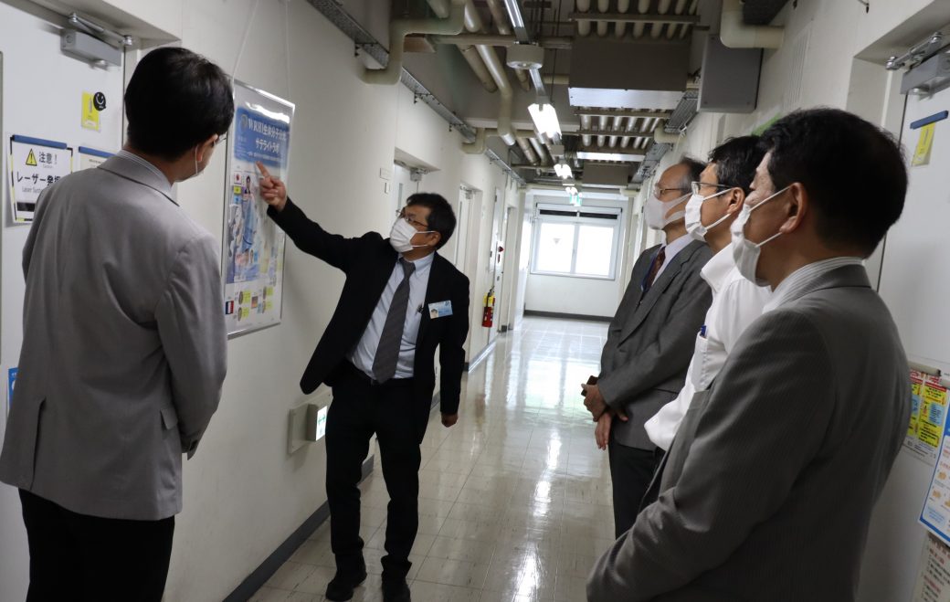 Prof. Fujii and attendances