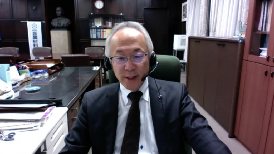 Director, Institute for Materials Research, Tohoku University, Tadashi Furuhara