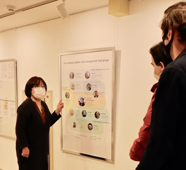 Prof.Takayasu and attendances