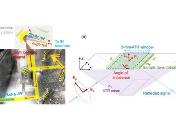 A top reflecting mirror was added to the attenuated total reflection (ATR) method  to measure absorption of bio-materials at  sub-mm wavelengths (THz) wavelengths.