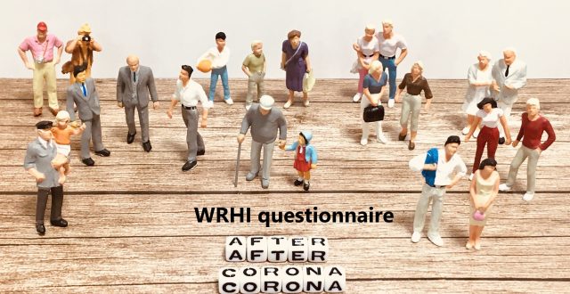 Summary of researcher’s responses to the WRHI questionnaire on the effect of the Covid-19 pandemic
