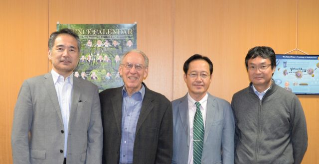 James Edward Haber氏が特任教授として着任しました