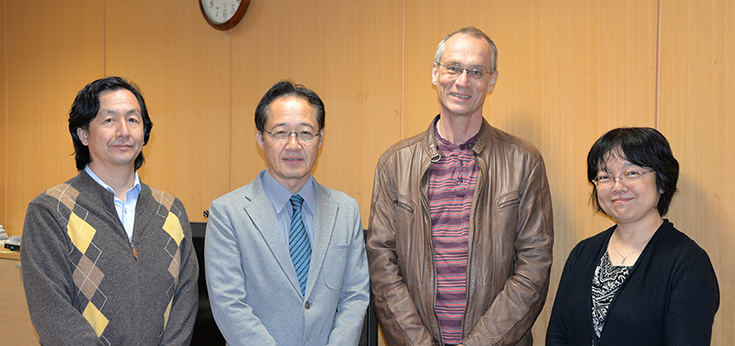 Henrik Jensen特任教授（右から2人目）