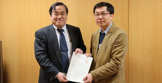 Runze Yu博士が特任准教授として科学技術創成研究院に着任しました。