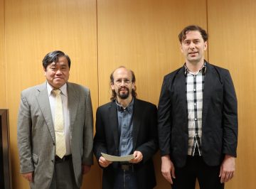 Alain Barrat博士が特任教授として科学技術創成研究院に着任しました。