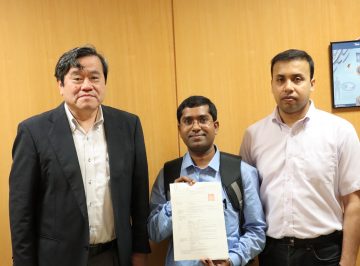 Manas Bhunia博士が特任助教として科学技術創成研究院に着任しました